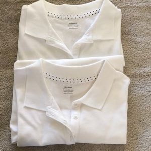 Old Navy long Sleeve Uniform Polos